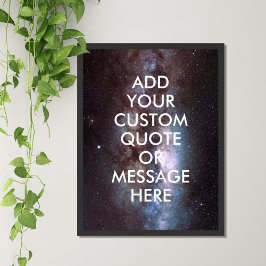 Creëer Uw eigen Poster van het Citaat