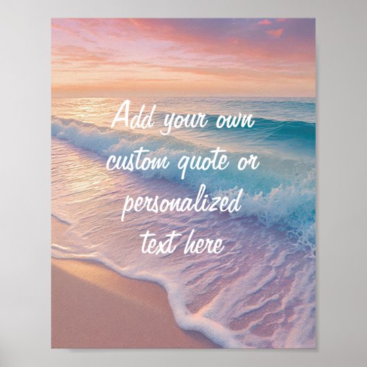Creëer Uw eigen Poster van het Citaat (Voorkant)