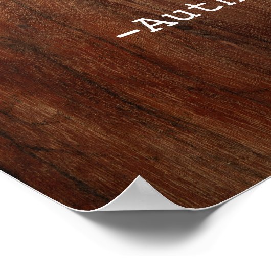 Creëer Uw eigen Poster van het Citaat (Hoek)