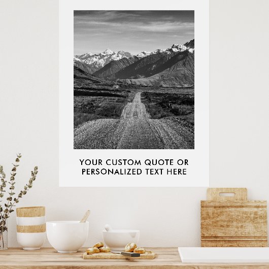 Creëer Uw eigen Poster van het Citaat (Keuken)