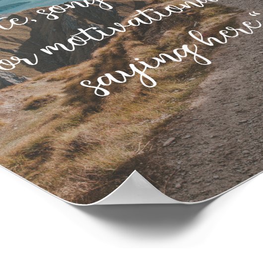 Creëer Uw eigen Poster van het Citaat (Hoek)