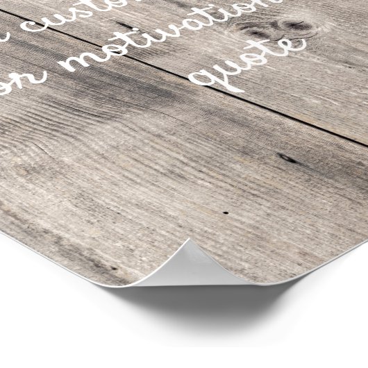 Creëer Uw eigen Poster van het Citaat van de Douan (Hoek)