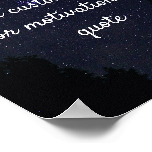 Creëer Uw eigen Poster van het Citaat van de Douan (Hoek)