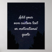 Creëer Uw eigen Poster van het Citaat van de Douan (Voorkant)