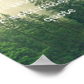 Creëer Uw eigen Poster van het Citaat van de Douan (Hoek)