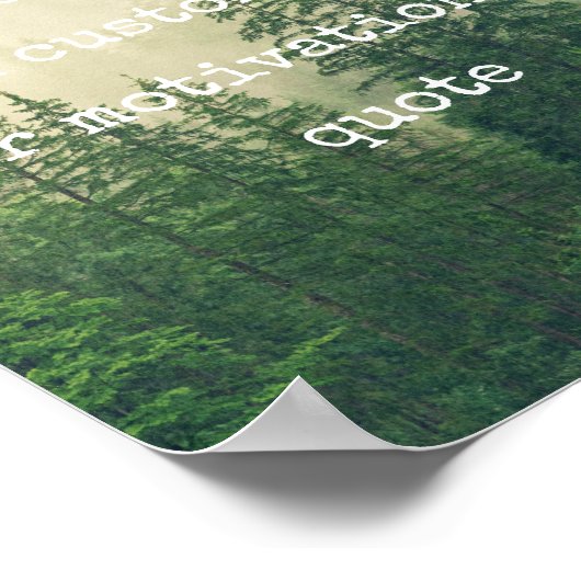 Creëer Uw eigen Poster van het Citaat van de Douan (Hoek)