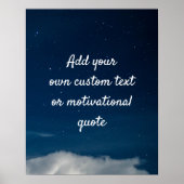 Creëer Uw eigen Poster van het Citaat van de Douan (Voorkant)