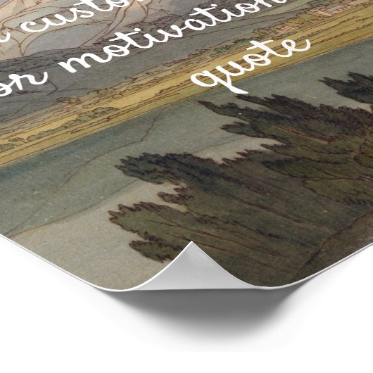 Creëer Uw eigen Poster van het Citaat van de Douan (Hoek)