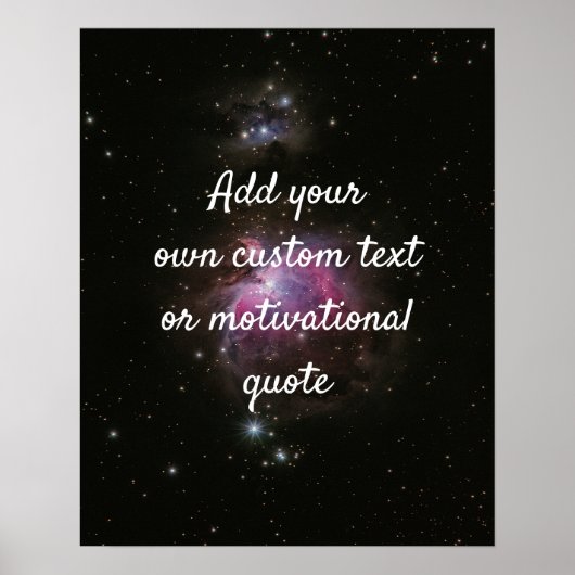 Creëer Uw eigen Poster van het Citaat van de Douan (Voorkant)