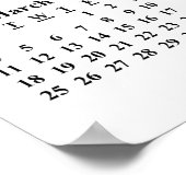 Creëer Uw eigen Poster voor aangepaste agenda 2018 (Hoek)