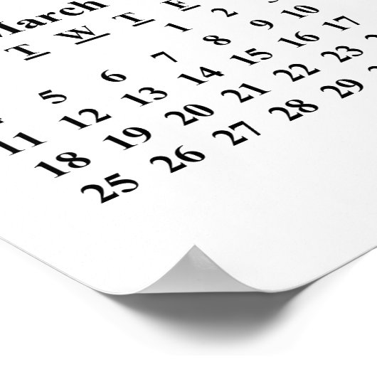 Creëer Uw eigen Poster voor aangepaste agenda 2018 (Hoek)