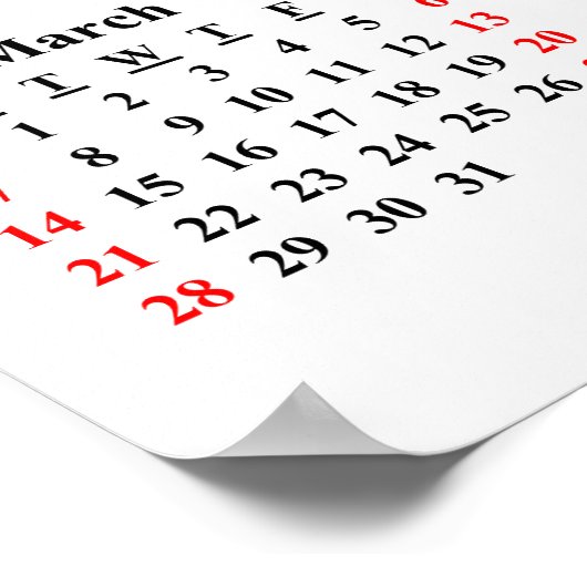 Creëer Uw eigen Poster voor aangepaste agenda 2021 (Hoek)