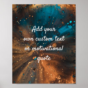 Creëer Uw eigen Poster voor aangepaste offertes -