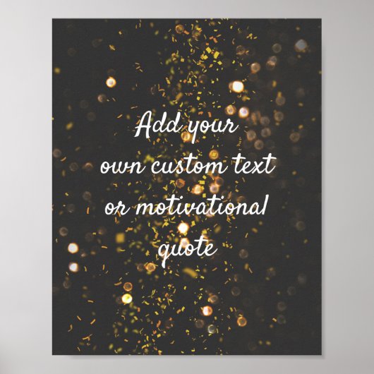 Creëer Uw eigen Poster voor aangepaste offertes -  (Voorkant)