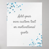 Creëer Uw eigen Poster voor aangepaste offertes -  (Voorkant)