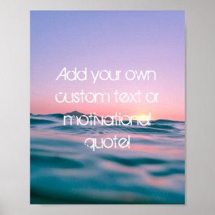 Creëer Uw eigen Poster voor aangepaste prijsopgave