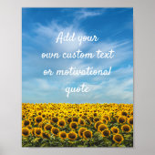 Creëer Uw eigen Poster voor aangepaste prijsopgave (Voorkant)