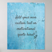 Creëer Uw eigen Poster voor aangepaste prijsopgave (Voorkant)