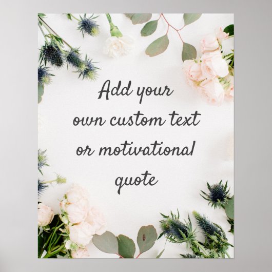 Creëer Uw eigen Poster voor aangepaste prijsopgave (Voorkant)