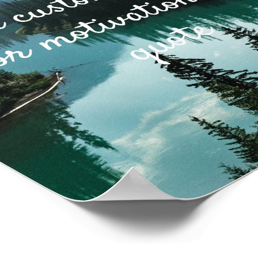 Creëer Uw eigen Poster voor aangepaste prijsopgave (Hoek)