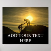 Creëer Uw eigen Poster voor Inspirerend prijsopgav (Voorkant)