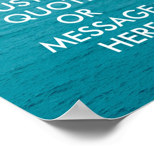 Creëer uw eigen poster voor prijsopgave (Hoek)