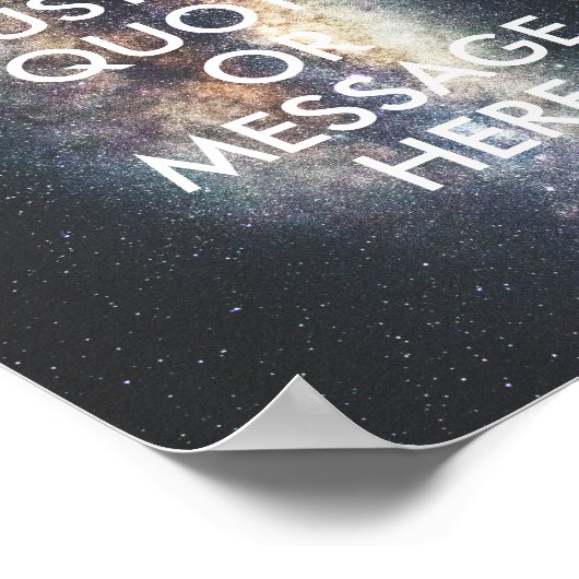 Creëer uw eigen poster voor prijsopgave (Hoek)