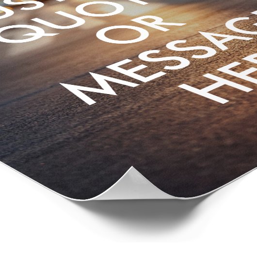 Creëer uw eigen poster voor prijsopgave (Hoek)