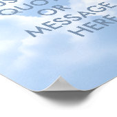 Creëer uw eigen poster voor prijsopgave (Hoek)