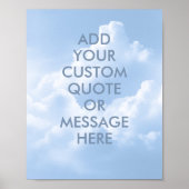 Creëer uw eigen poster voor prijsopgave (Voorkant)