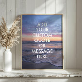 Creëer uw eigen poster voor prijsopgave