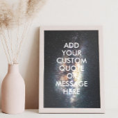 Creëer uw eigen poster voor prijsopgave