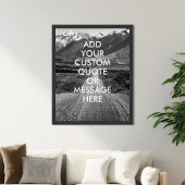 Creëer uw eigen poster voor prijsopgave