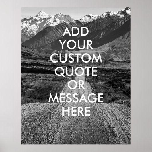 Creëer uw eigen poster voor prijsopgave (Voorkant)