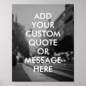 Creëer uw eigen poster voor prijsopgave (Voorkant)