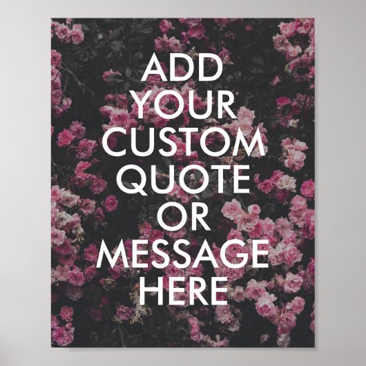 Creëer uw eigen poster voor prijsopgave (Voorkant)