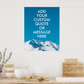 Creëer uw eigen poster voor prijsopgave (Keuken)