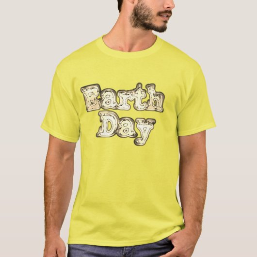 Creëer Uw eigen prachtige Aarde Dag T Shirt (Voorkant)