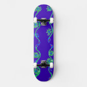 Creëer Uw eigen prachtige blauw Persoonlijk Skateboard (Voorkant)