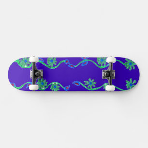 Creëer Uw eigen prachtige blauw Persoonlijk Skateboard