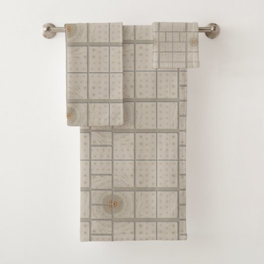 Creëer Uw eigen prachtige Smart Posh Square-ontwer Bad Handdoek (Insitu)