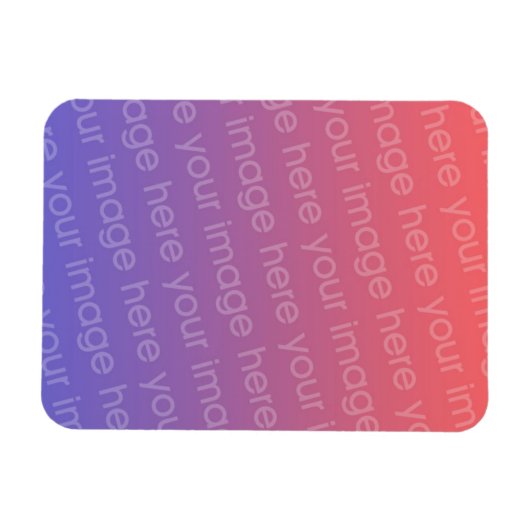 Creëer Uw eigen premium magneet (Horizontaal)