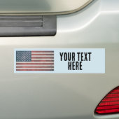 CREËER UW EIGEN PRESIDENTSVERKIEZINGEN BUMPERSTICKER (Op auto)