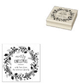 Creëer Uw eigen prettige kerstcadeautje met een gr Rubberstempel (Gestempeld)