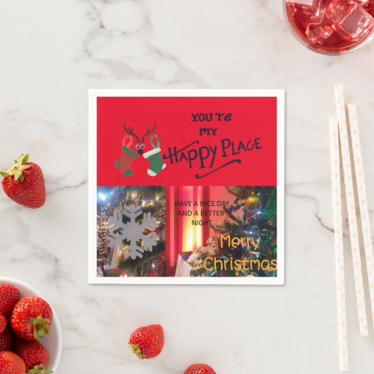 Creëer Uw eigen prettige plek Servet (Insitu)