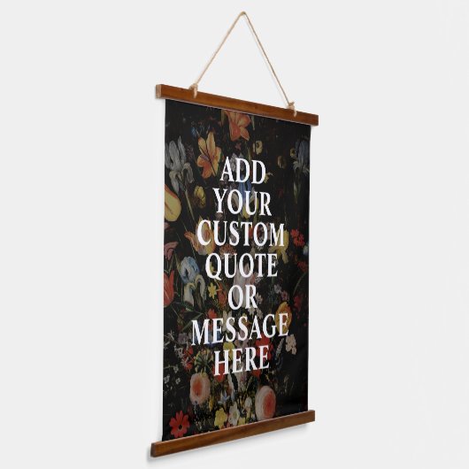 Creëer Uw eigen prijsopgave Hangend Wandkleed (Gebogen)