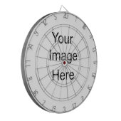 Creëer Uw eigen printkaart Dartbord (Voorkant Links)