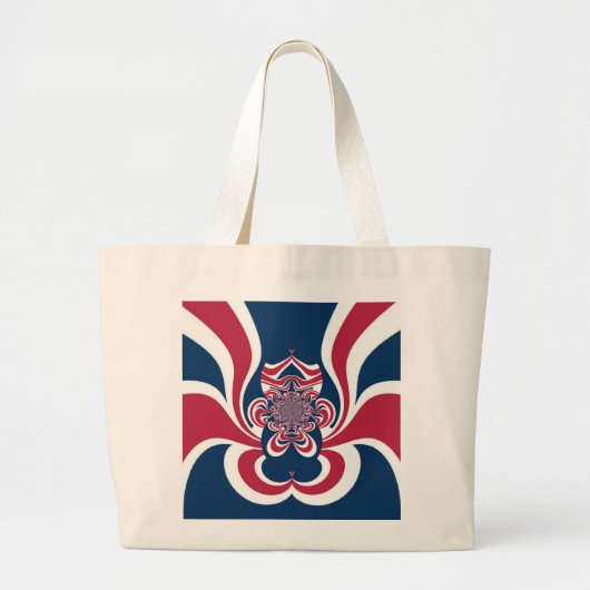 Creëer uw eigen product aanpassen grote tote bag (Voorkant)