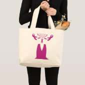 Creëer uw eigen product aanpassen grote tote bag (Voorkant (product))
