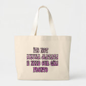 Creëer uw eigen product aanpassen grote tote bag (Voorkant)